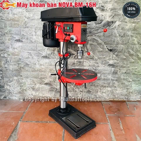 Máy khoan bàn mini NOVA BM-16H, Công Suất 750W