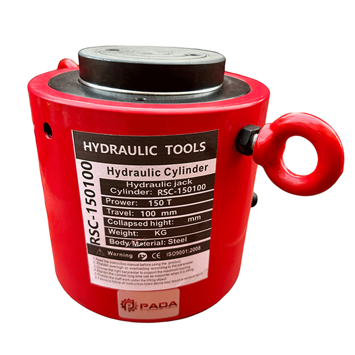 Kích Thủy Lực RSC-150100 – Lực kích 150 Tấn, hành trình 100mm