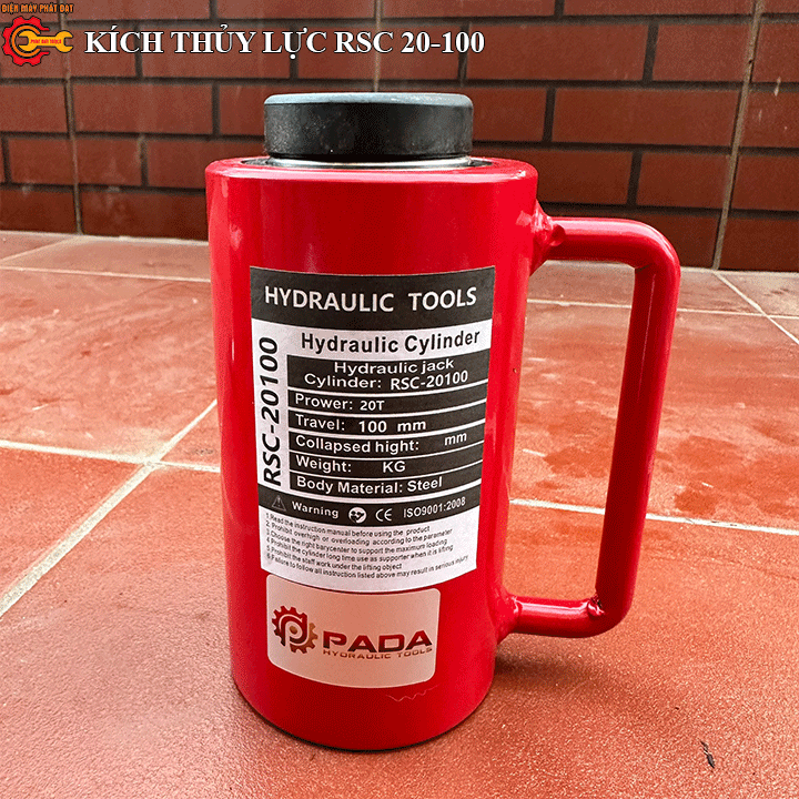Kích Thủy Lực RSC-20100 – Lực kích 20 Tấn, hành trình 100mm