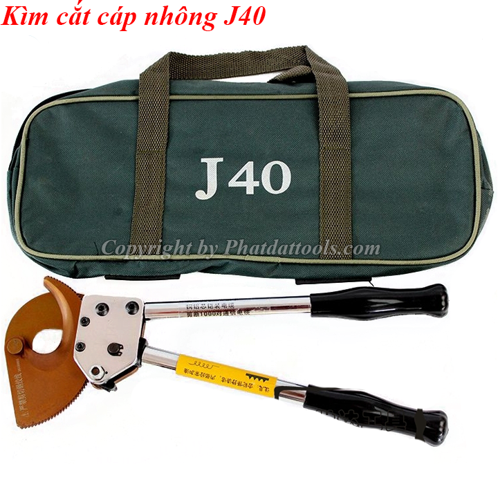 Kìm cắt cáp nhông J40 – Cắt cáp Ø30mm