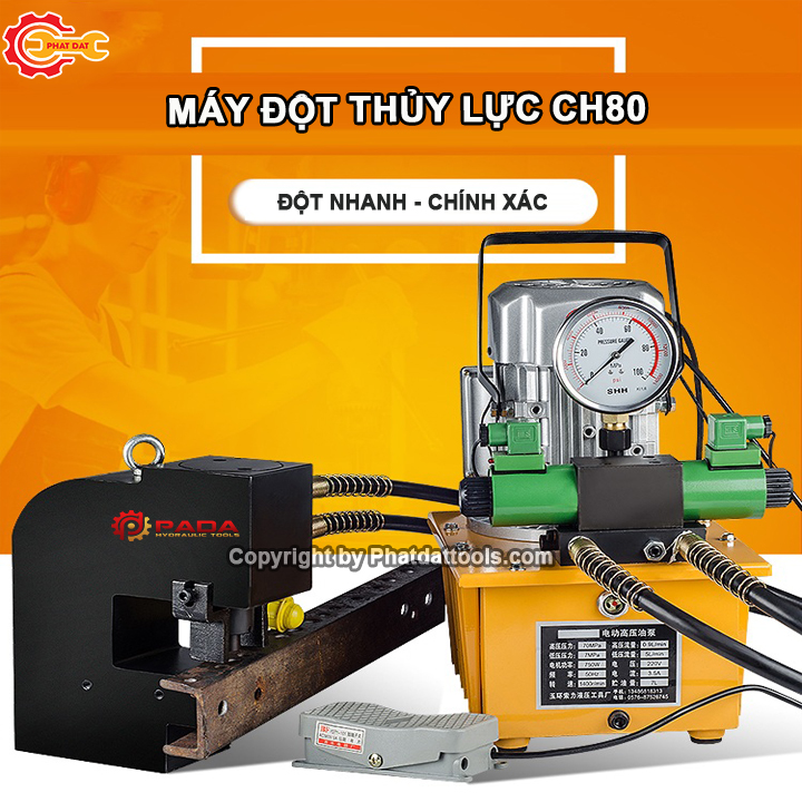Máy Đột Thuỷ Lực CH80