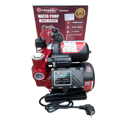 Bơm tăng áp RYMARU RY200A-PRO – Công suất 200W