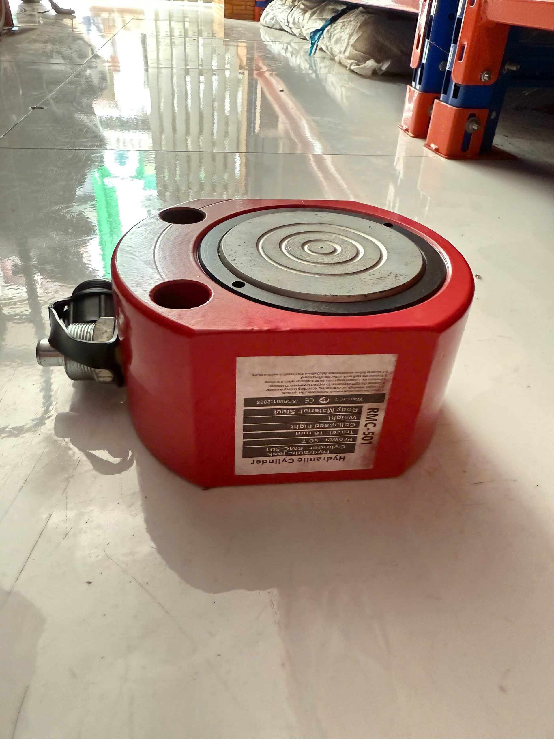 Kích Thủy Lực Lùn FPY-501 – Lực kích 50 Tấn, hành trình 18mm