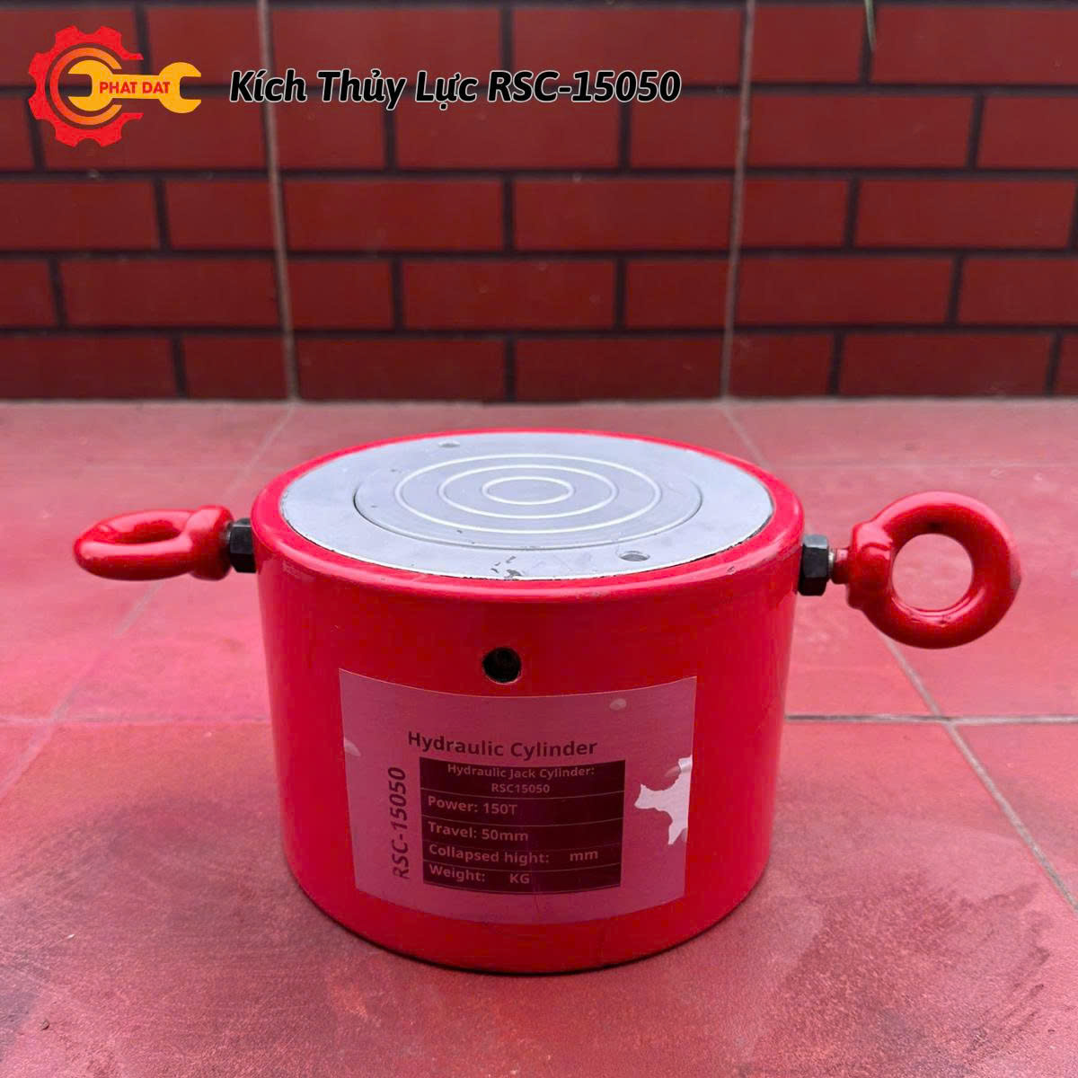 Kích Thủy Lực RSC-15050 – Lực kích 150 Tấn, hành trình 50mm