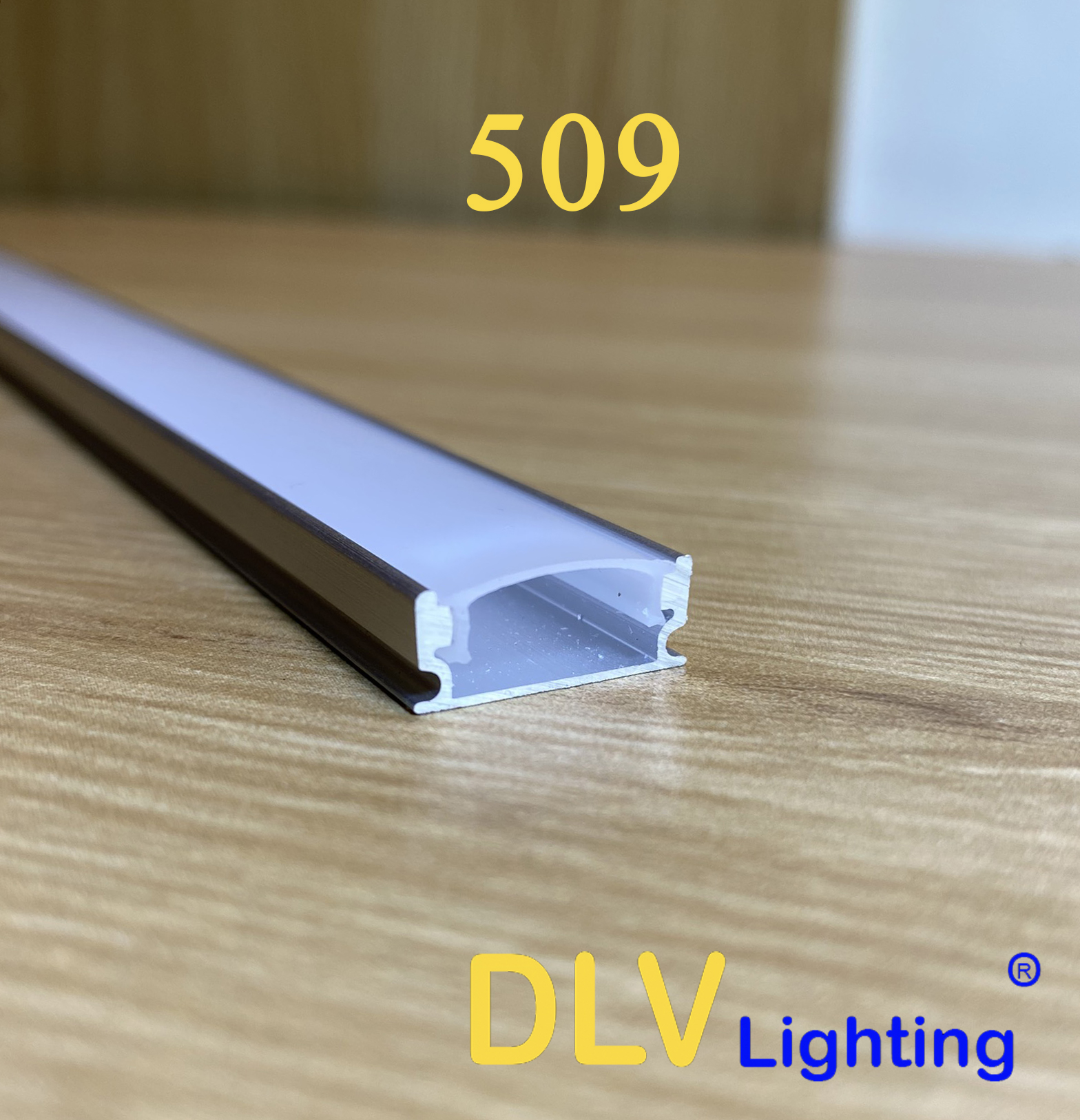 Thanh nhôm cho đèn led 509 (DLV-509)