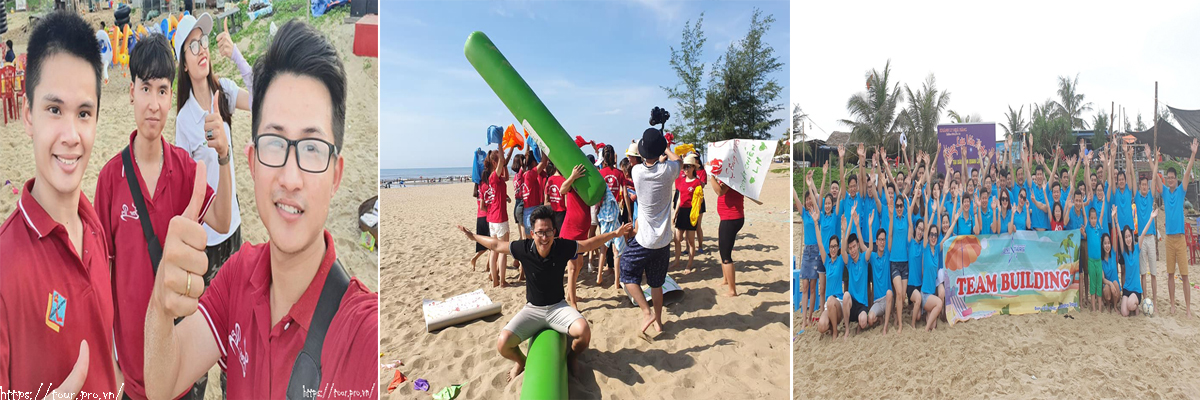 tổ chức team building tại đảo quan lạn