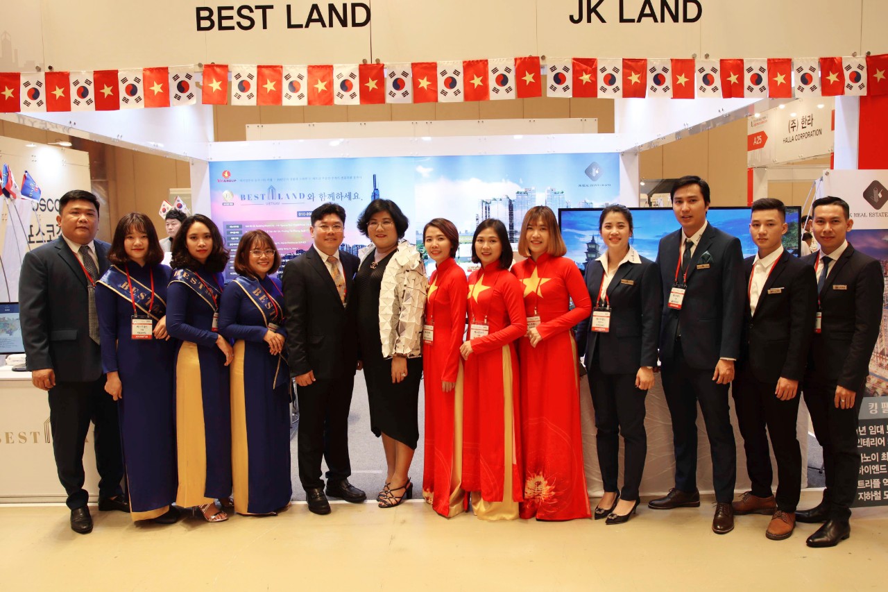 Best Land đưa bất động sản Vinhomes đến Realty Expo Korea 2019
