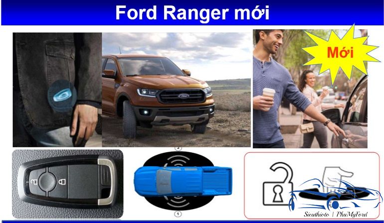chìa khóa thông minh ford ranger 2019
