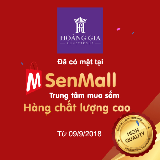 Hoàng Gia đã có mặt tại SenMall - Trung tâm mua sắm hàng chất lượng cao