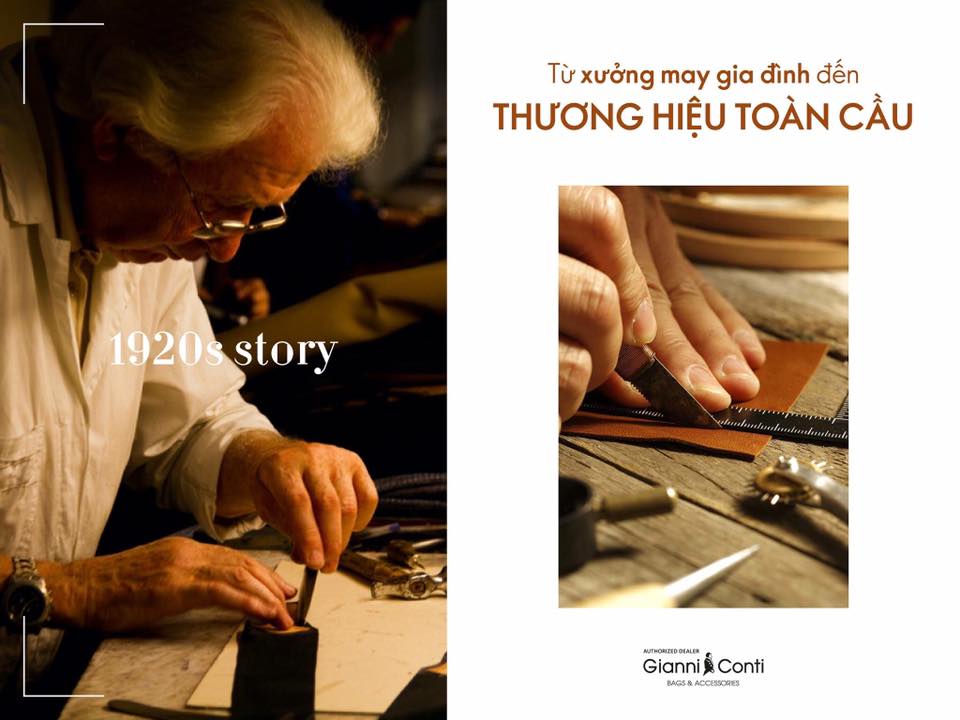 GIANNI CONTI THƯƠNG HIỆU TOÀN CẦU