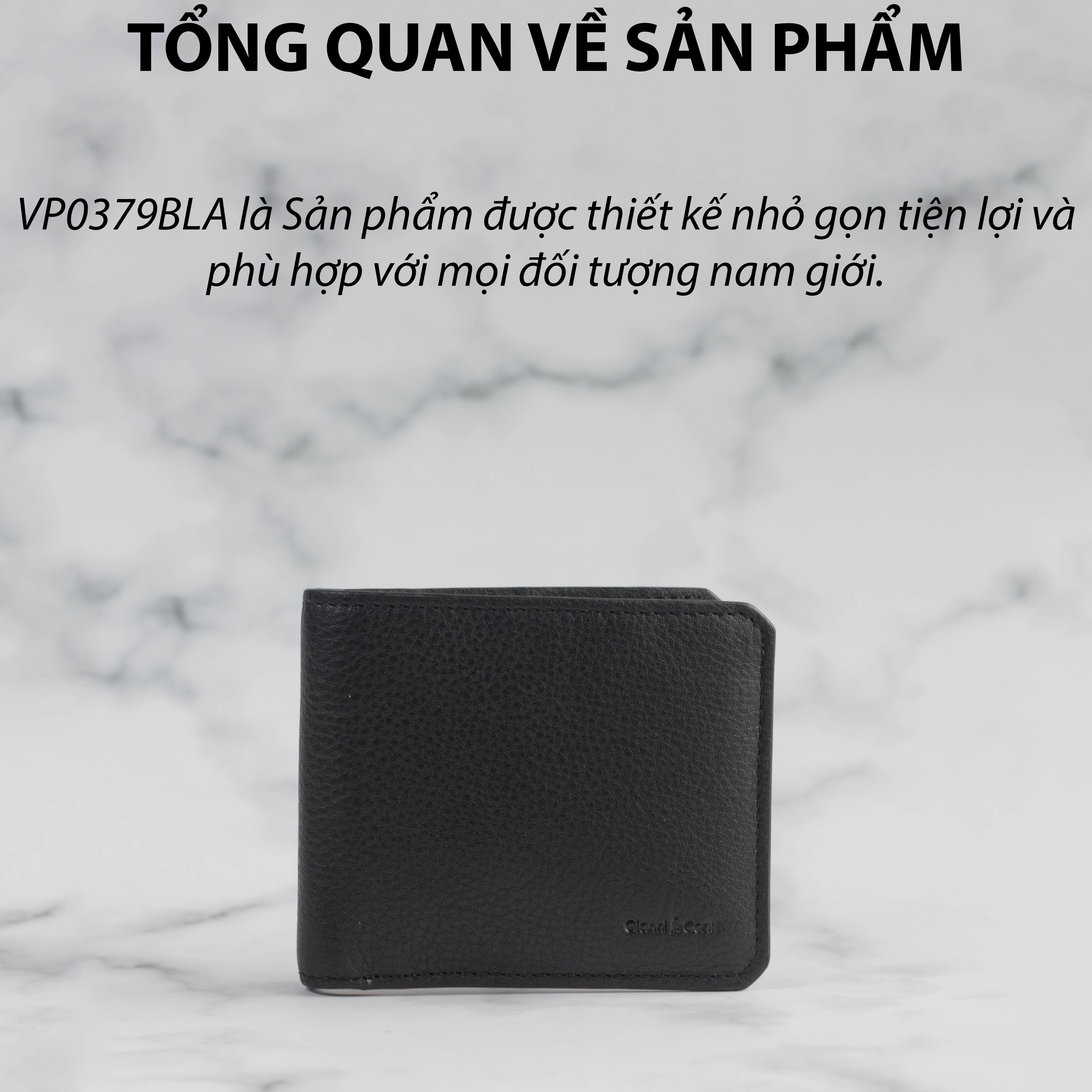 Ví nam mini kiểu dáng nhỏ gọn 