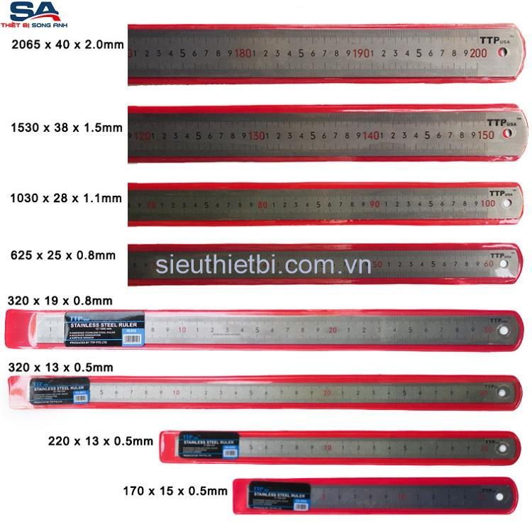 Thước lá inox nhũ bạc 1.5m TTPusa 230-45860 – sieuthietbi.com.vn