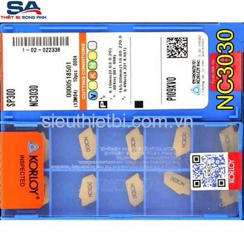 Inserto Korloy SP300 NC3030 - productos para la industria Inserto Korloy SP300 NC3030 - productos para la industria