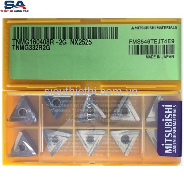 Mảnh dao tiện Mitsubishi TNMG160408R-2G NX2525 – sieuthietbi