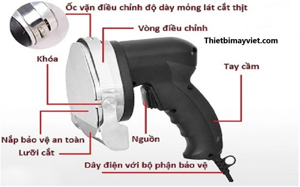 Máy bào thịt Doner kebab