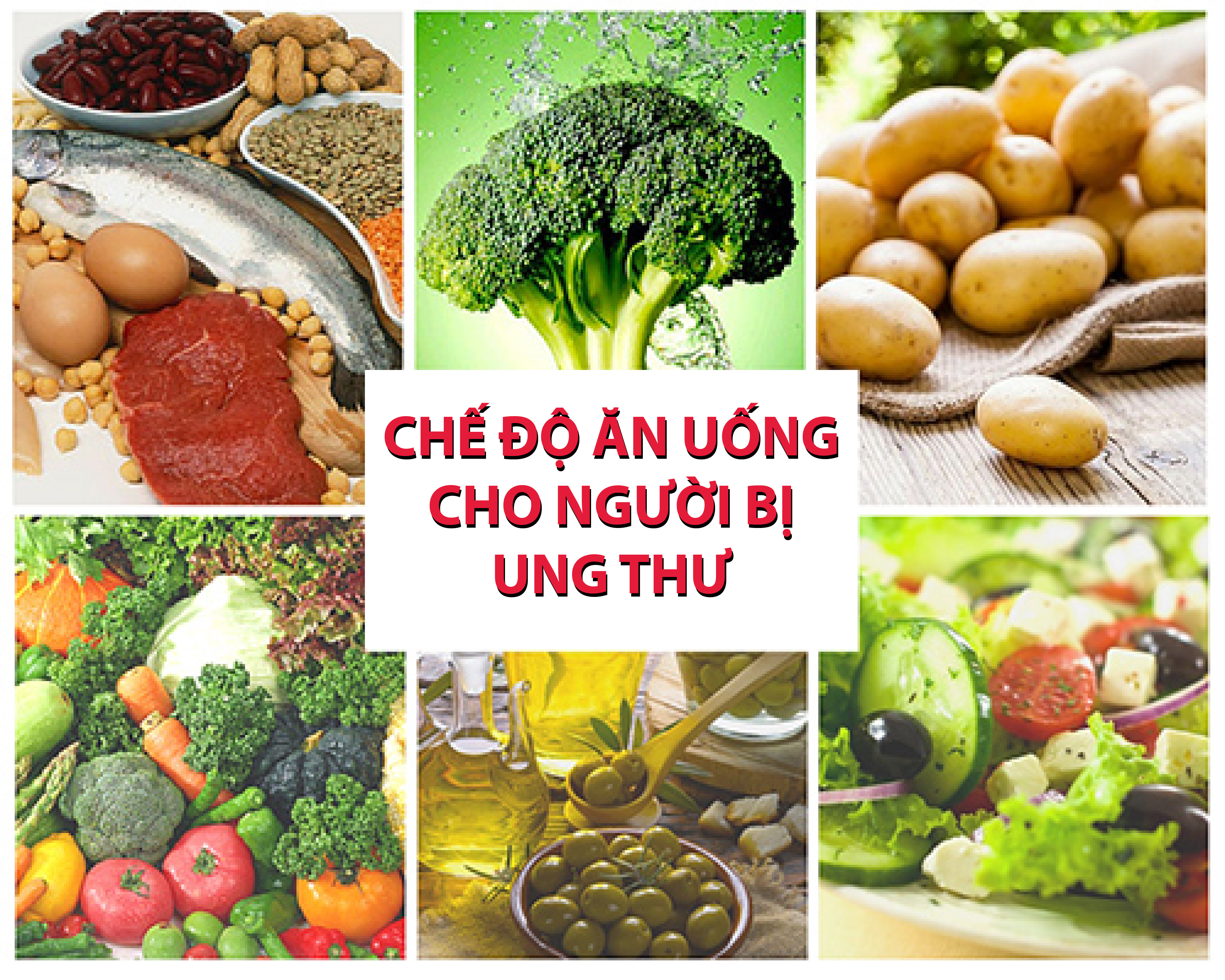 Những lưu ý chế độ ăn cho người bị ung thư