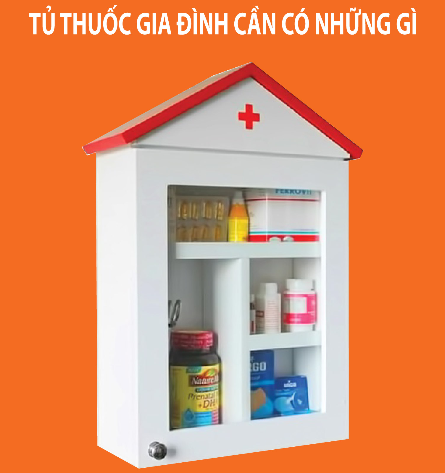 Tủ thuốc của gia đình bạn cần có những gì?