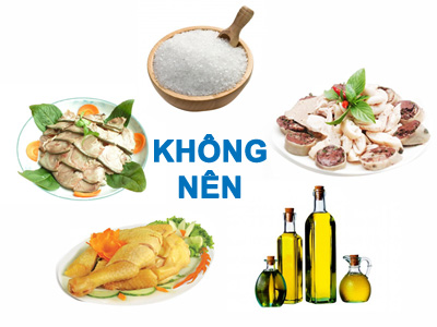 Những thực phẩm nên tránh với người huyết áp cao