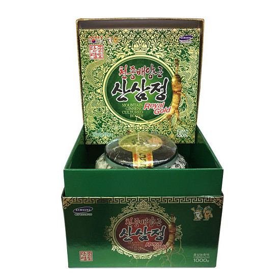 Cao nhân sâm núi Hàn Quốc - ACHIMMADANG MOUNTAIN GINSENG CULTURED ROOT ROYAL GOLD (hũ 1000Gr)