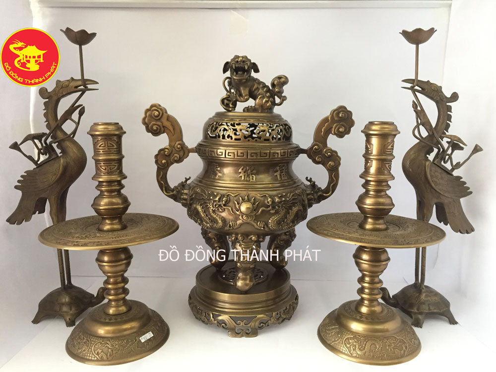 Đồ thờ cúng bằng đồng đẹp tại Gia Lai| Địa chỉ uy tín cung cấp đồ đồng