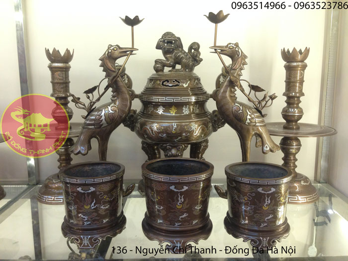 Đồ thờ cúng bằng đồng đẹp tại Hà Nam| Địa chỉ bán đồ đồng uy tín