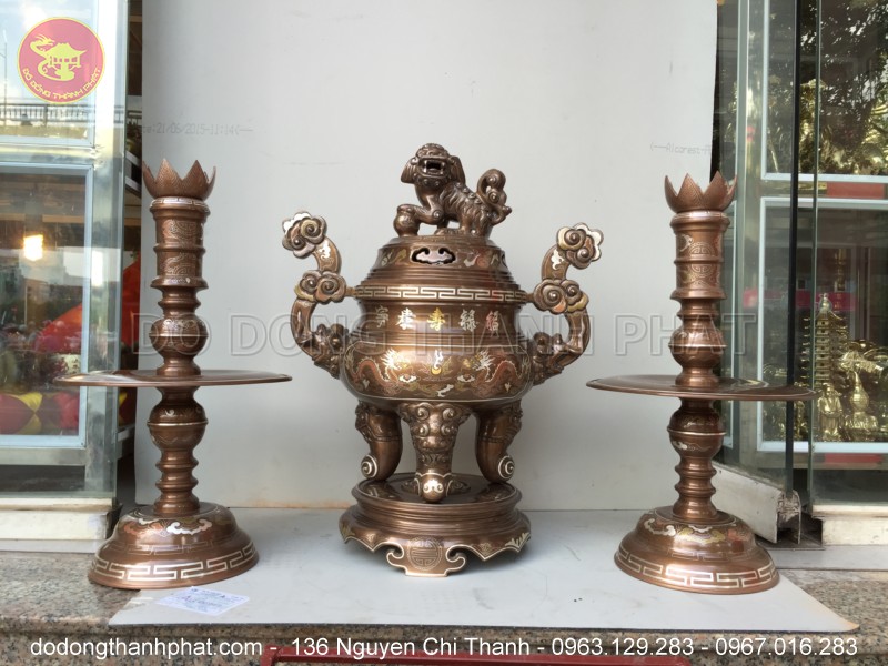 Đồ thờ cúng bằng đồng đẹp tại Sơn La | Địa chỉ bán đồ đồng uy tín