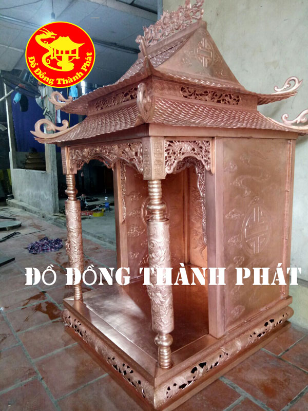 Ban Thờ Thần Tài Bằng Đồng Đỏ.