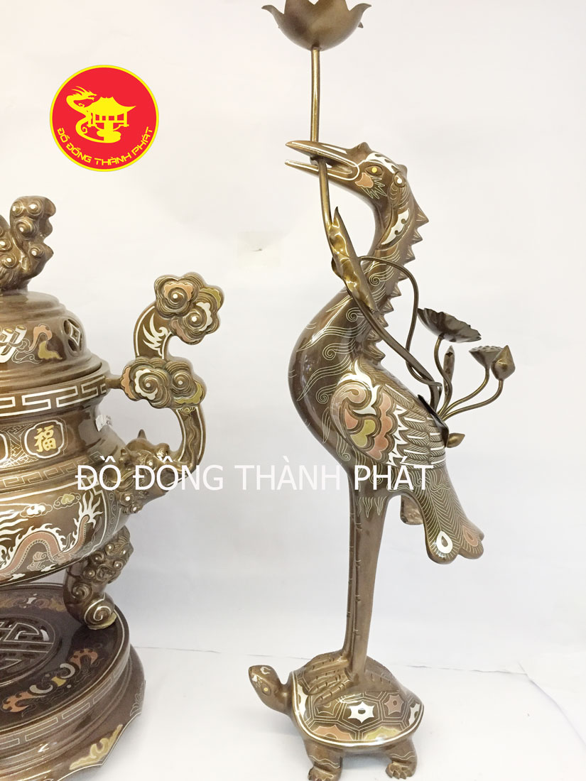 đỉnh hạc ngũ sắc 50