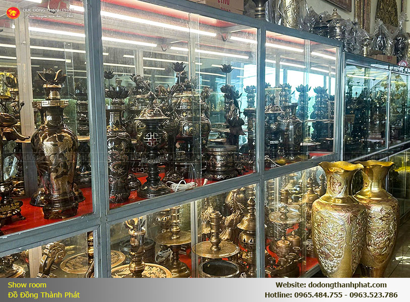 Đồ Đồng Thành Phát - Địa chỉ uy tín chuyên đồ thờ khảm ngũ sắc cao cấp
