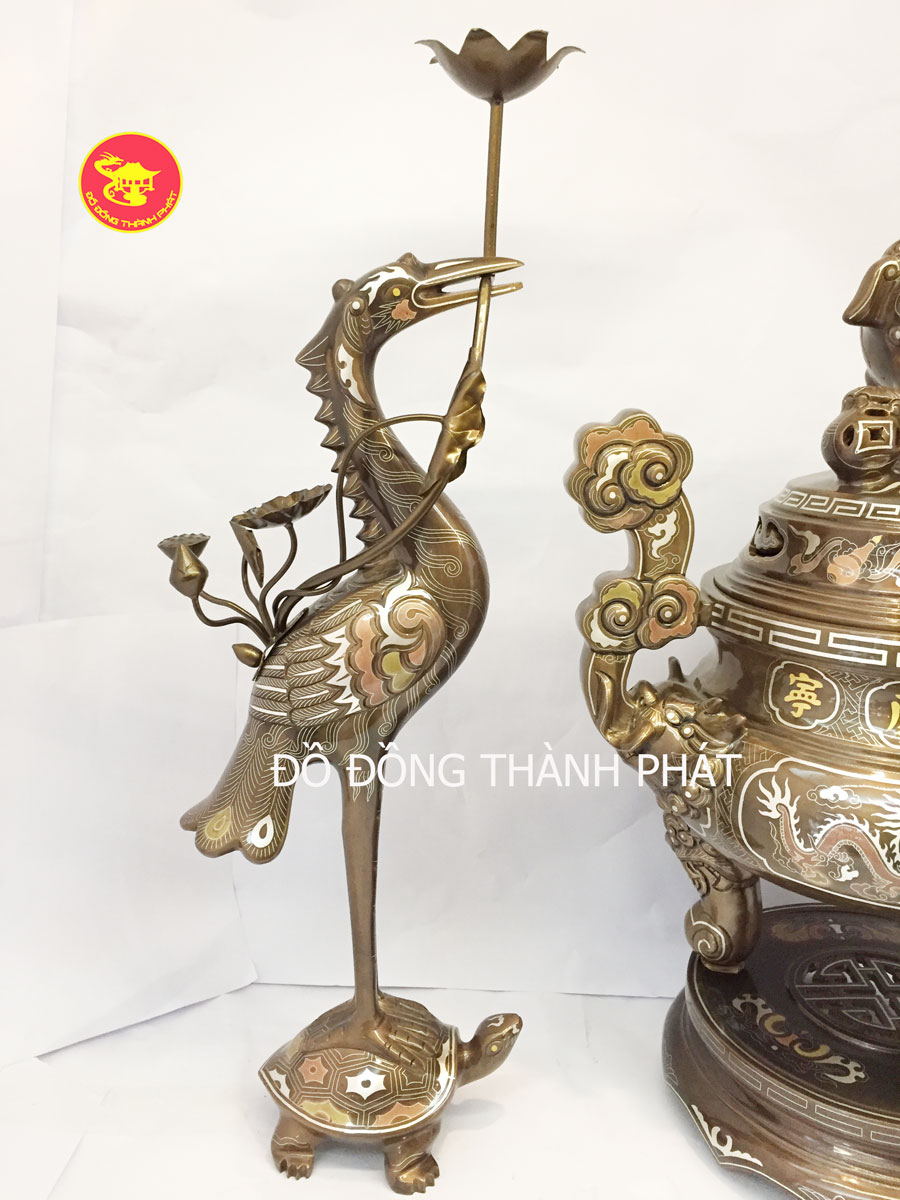 bán đồ thờ cúng bằng đồng ngũ sự tại đà nẵng