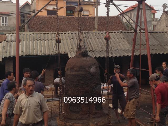 hoàn thành sản phẩm chuông thô