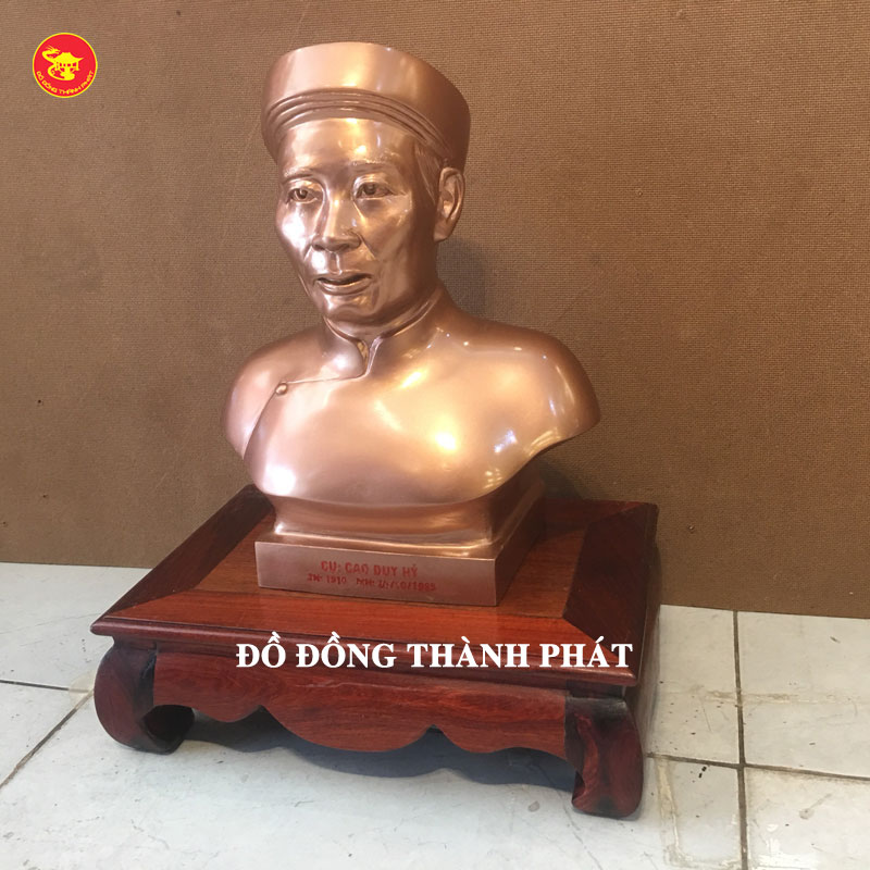Đúc tượng cụ ông cao 50 cm tại Hải phòng