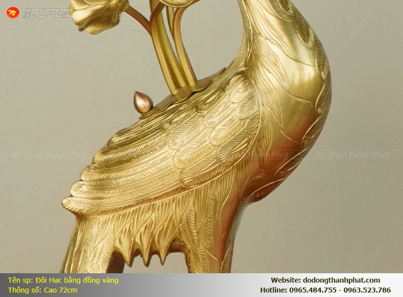 Sản phẩm hoàn thiện tại xưởng Đồ Đồng Thành Phát với chất lượng kiểm soát nghiêm ngặt.