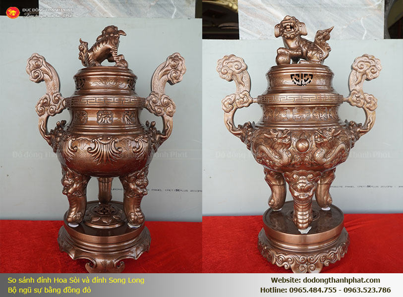 Mỗi họa tiết mang một vẻ đẹp riêng, tùy thuộc vào sở nguyện và gu thẩm mỹ của gia chủ