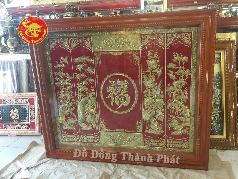 tranh phong thủy chữ phúc