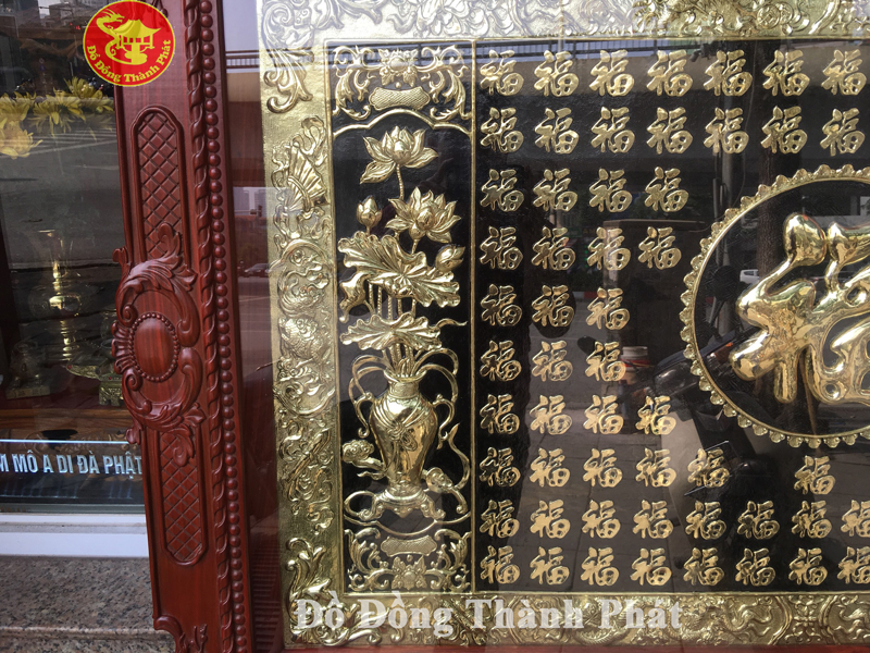 tranh 100 chữ phúc