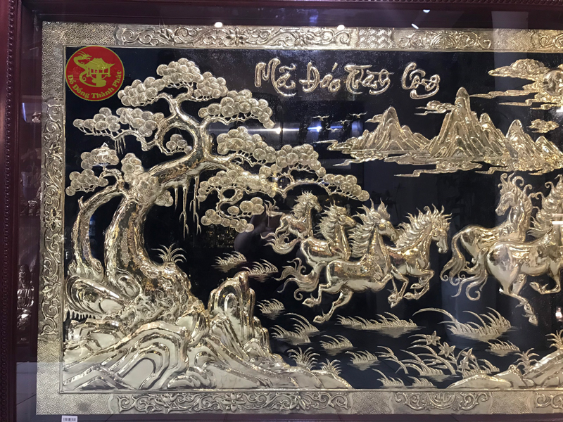tranh mã đáo thành công đẹp