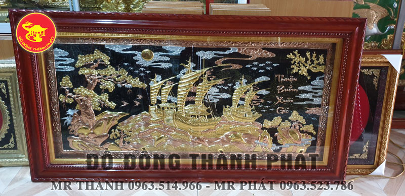 tranh thuận buồm xuôi gió bằng đồng