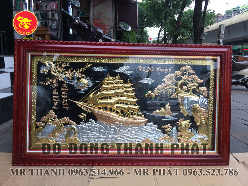 Tranh thuận buồm xuôi gió tam khí