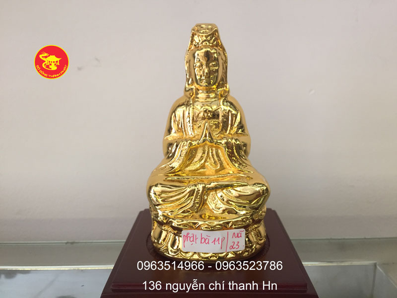 Tượng Phật Bà Quan Thế Âm Bồ Tát bằng đồng