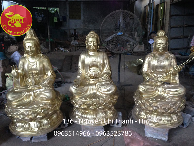 tượn phật tam thánh tây phương