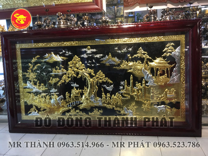 tranh Vinh quy bái tổ tam khí