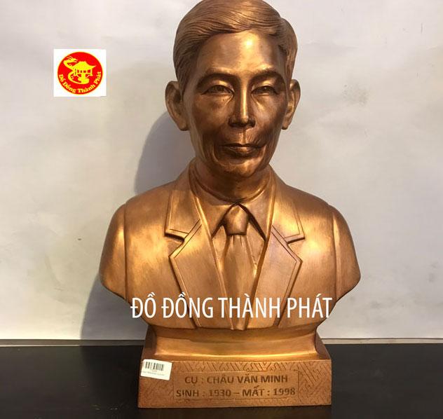 Đúc Tượng Chân Dung Bán Thân Bằng Đồng Theo Yêu Cầu Khách Ở Phú Yên