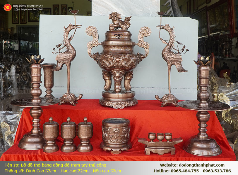 Đồ Đồng Thành Phát - Thương hiệu đồ thờ đồng đỏ cao cấp uy tín