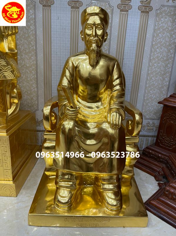Đúc Tượng Đồng Bán Thân Cụ Tổ Ở Lâm Thao Phú Thọ