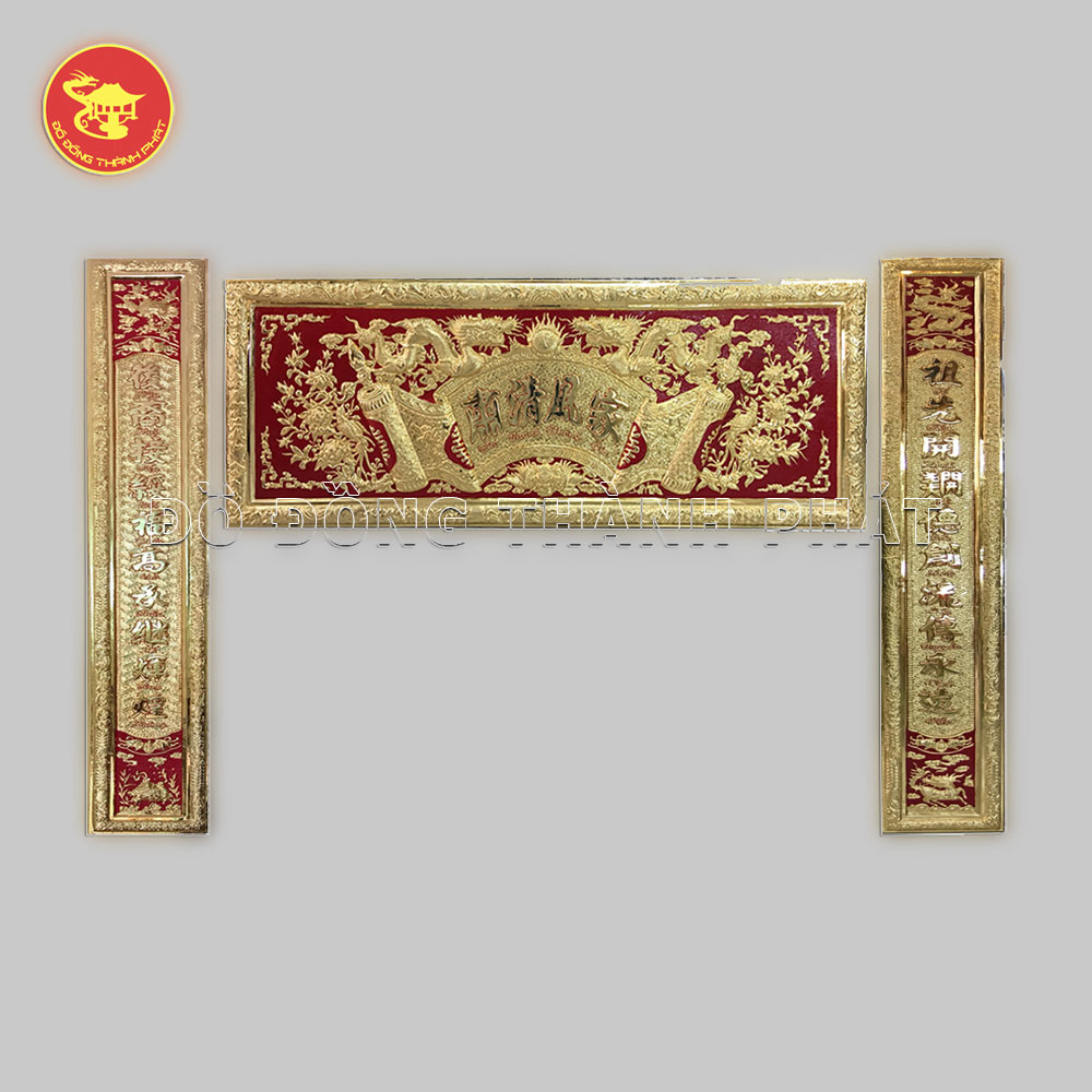 Bộ hoành phi câu đối đồng