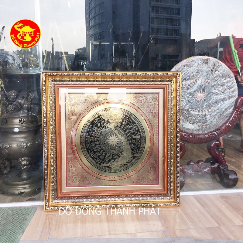 Măt Trống Đồng Bản Đồ Việt Nam Bằng Đồng Tại Hà Nội