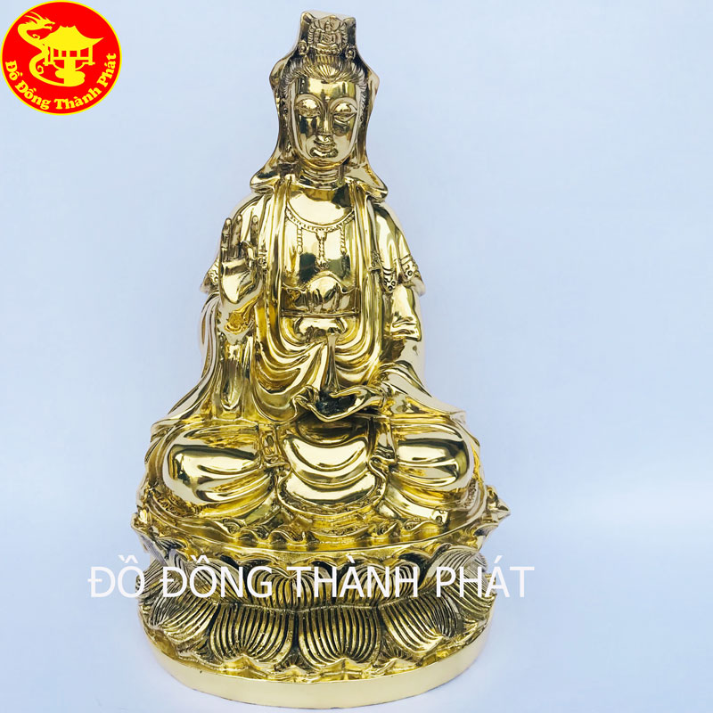 Tượng Đồng Bồ Tát Quán Thế Âm Cao 39cm Tại Hà Nội, Đà Nẵng, Sài Gòn