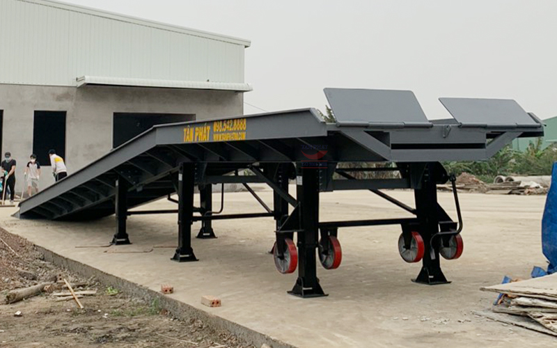 Lắp đặt cầu xe nâng 10 tấn tại Hải Dương