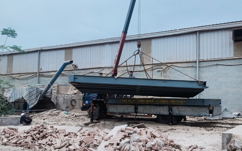 Dịch vụ tháo dỡ, vận chuyển và lắp đặt cân ô tô điện tử